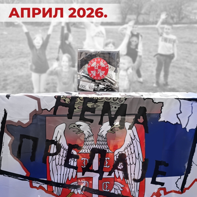 Извештај за месец април 2026. године